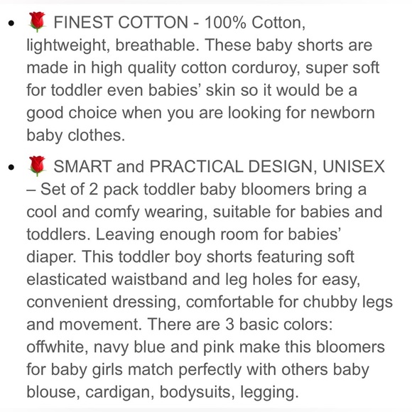 Catarina Bami toddler hand embroidered bloomer diaper cover shorts - Picture 10 of 16